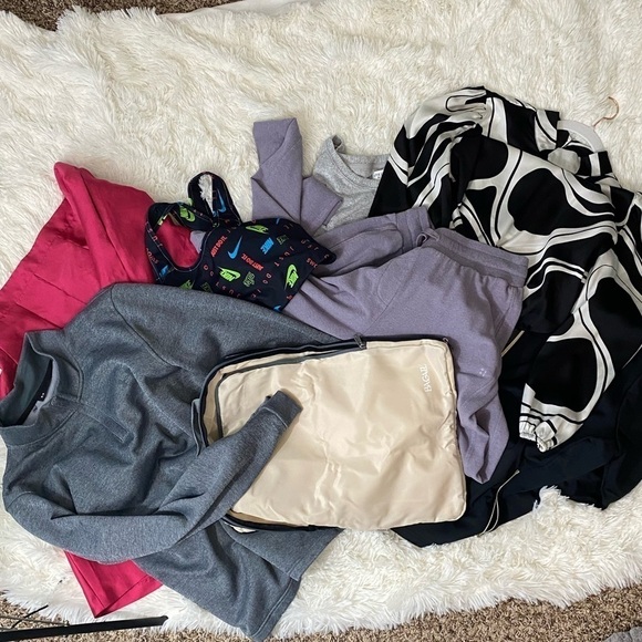 Bagail 4pk Purple Compression Packing Cubes NWT - Picture 4 of 14